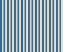 SIS50107W Bloc Stripe Indigo Wallpaper by Ohpopsi