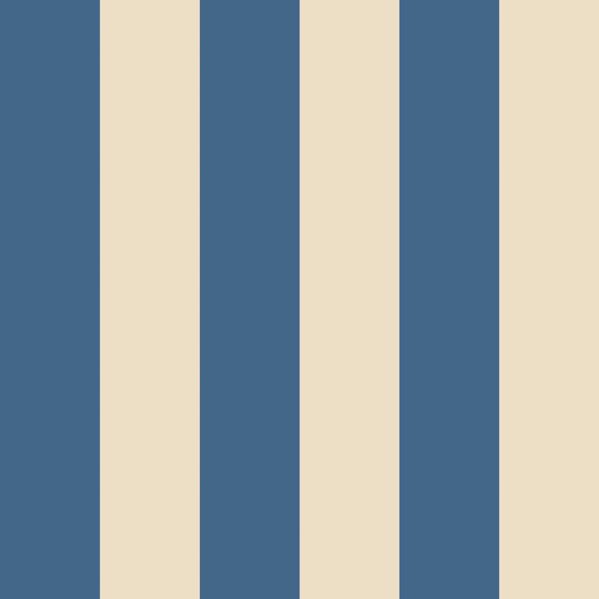 SIS50107W Bloc Stripe Indigo Wallpaper by Ohpopsi