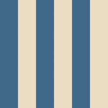 SIS50107W Bloc Stripe Indigo Wallpaper by Ohpopsi