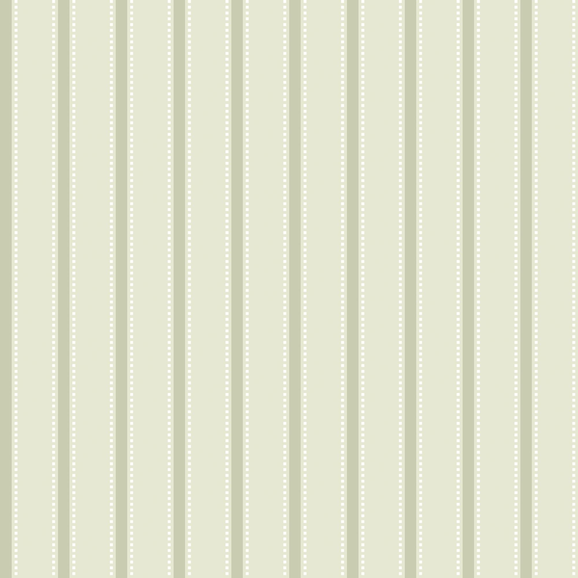 SIS50111W Ticking Stripe Sage Wallpaper by Ohpopsi