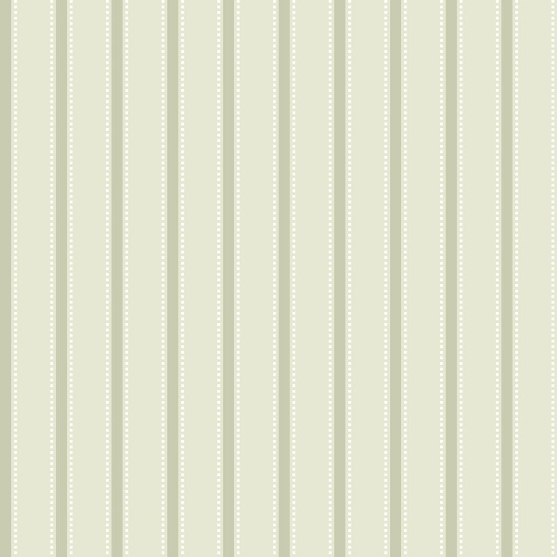 SIS50111W Ticking Stripe Sage Wallpaper by Ohpopsi