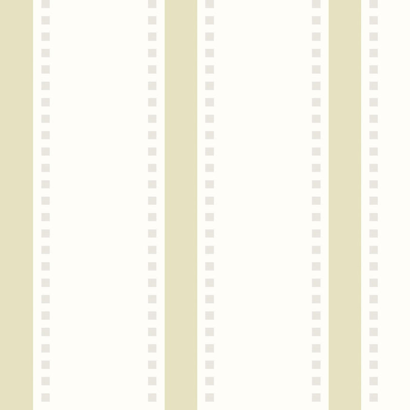 SIS50112W Ticking Stripe Asparagus Wallpaper by Ohpopsi