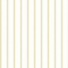 SIS50112W Ticking Stripe Asparagus Wallpaper by Ohpopsi