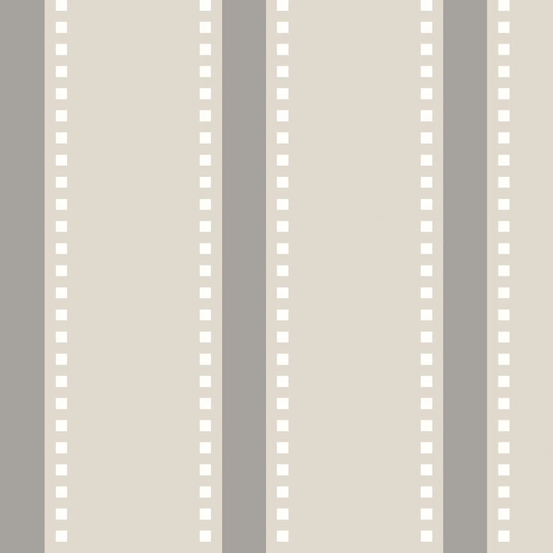 SIS50116W Ticking Stripe Elephant Wallpaper by Ohpopsi
