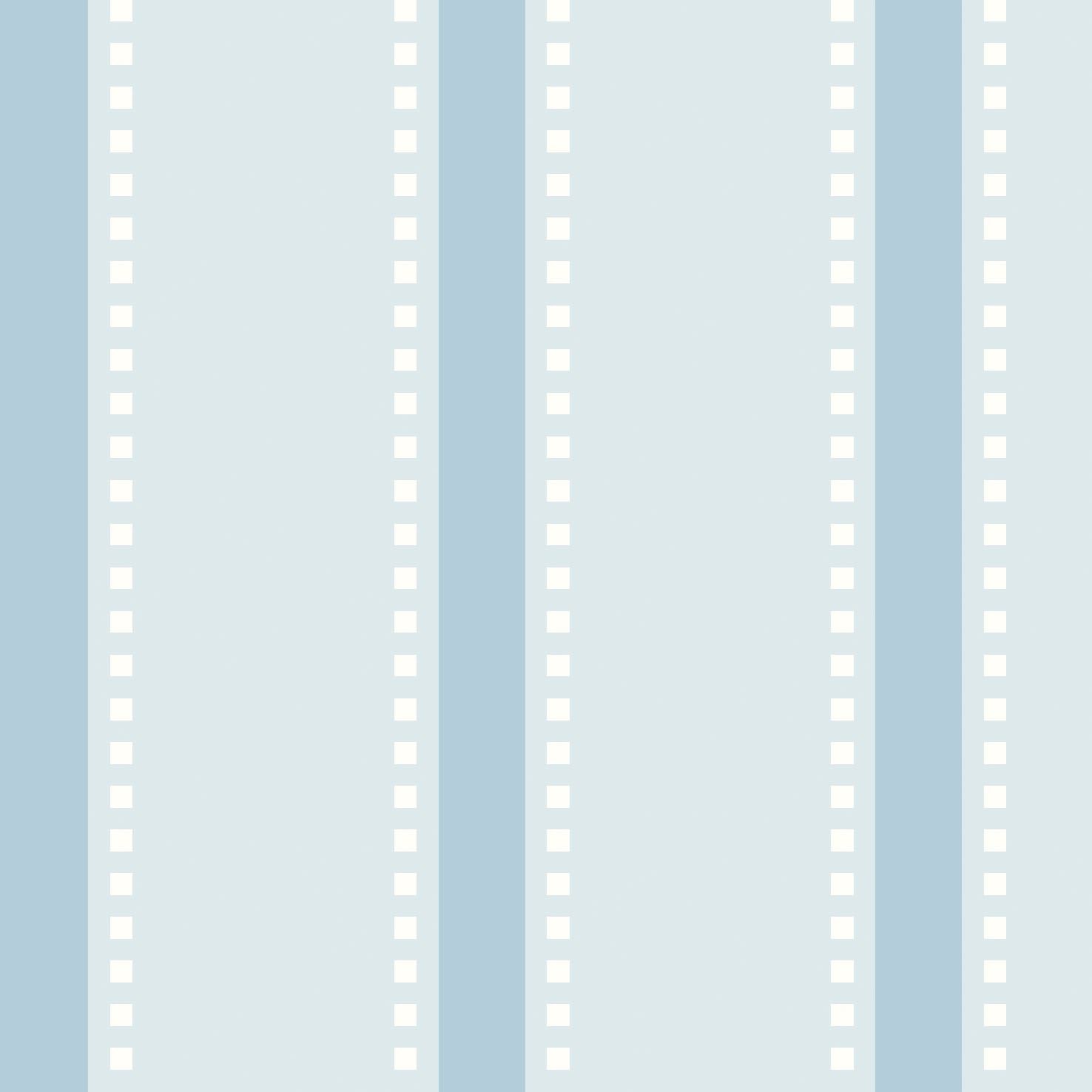 SIS50117W Ticking Stripe Wedgewood Wallpaper by Ohpopsi