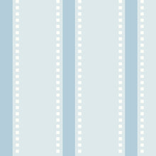 SIS50117W Ticking Stripe Wedgewood Wallpaper by Ohpopsi