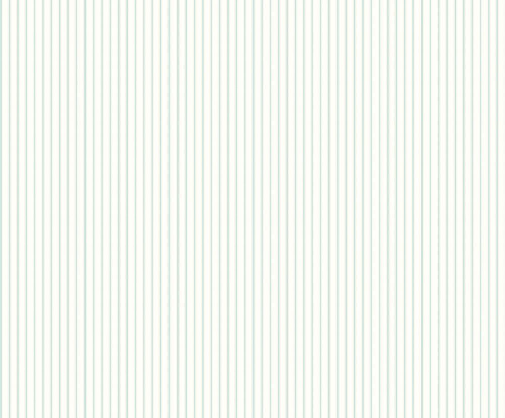 SIS50119W Ticking Stripe Seafoam Wallpaper by Ohpopsi