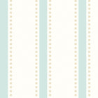 SIS50119W Ticking Stripe Seafoam Wallpaper by Ohpopsi