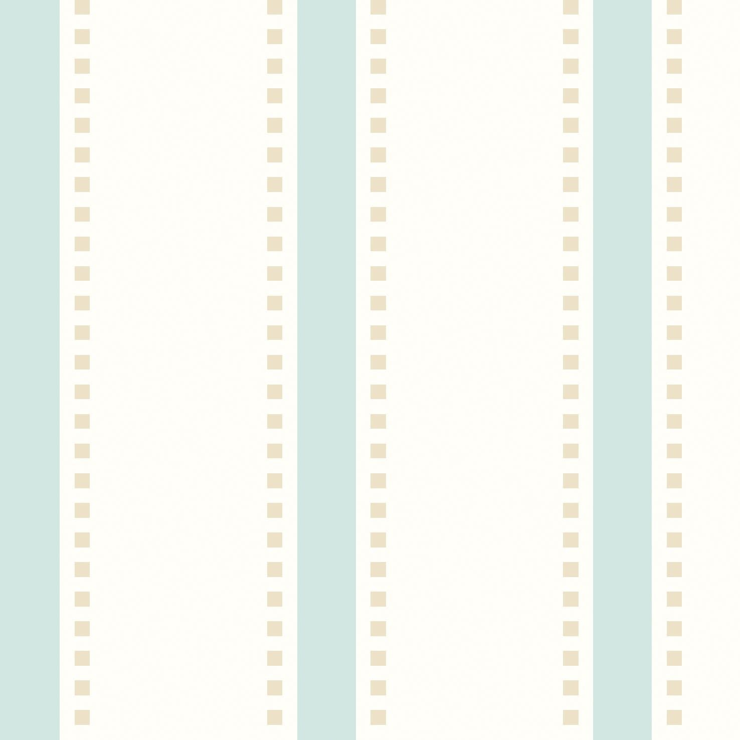 SIS50119W Ticking Stripe Seafoam Wallpaper by Ohpopsi