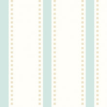 SIS50119W Ticking Stripe Seafoam Wallpaper by Ohpopsi