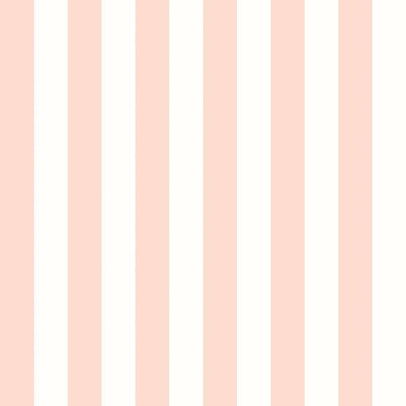 SIS50120W Candy Stripe Blush Wallpaper by Ohpopsi