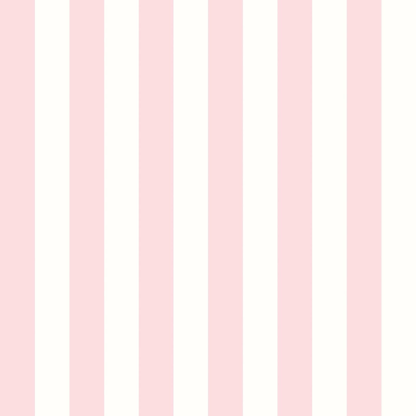 SIS50121W Candy Stripe Rose Wallpaper by Ohpopsi