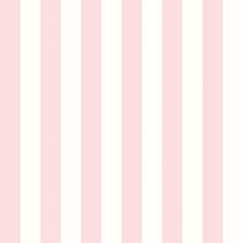 SIS50121W Candy Stripe Rose Wallpaper by Ohpopsi