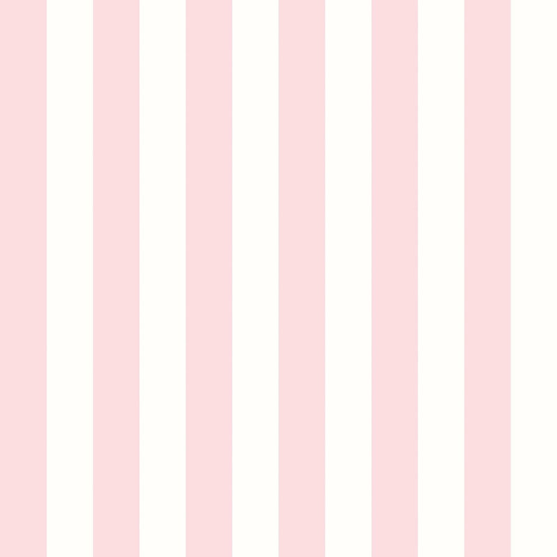 SIS50121W Candy Stripe Rose Wallpaper by Ohpopsi
