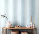 SIS50122W Candy Stripe Baby Blue Wallpaper by Ohpopsi