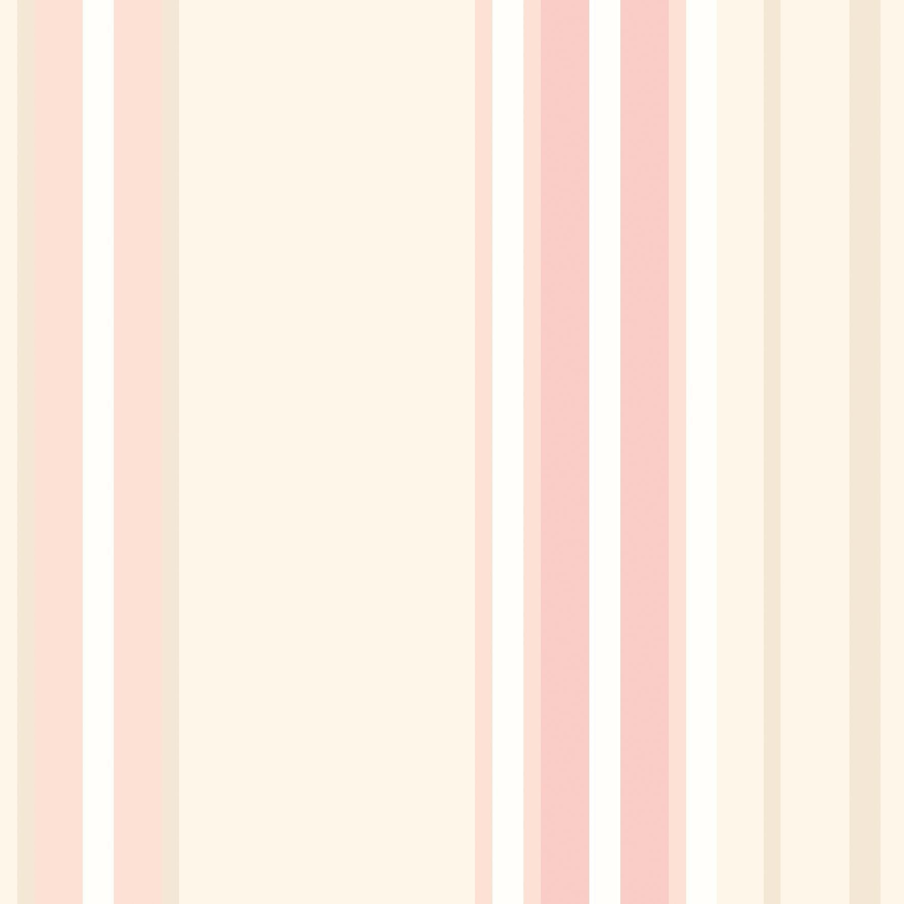 SIS50129W Ribbon Mix Stripe Blossom Wallpaper by Ohpopsi