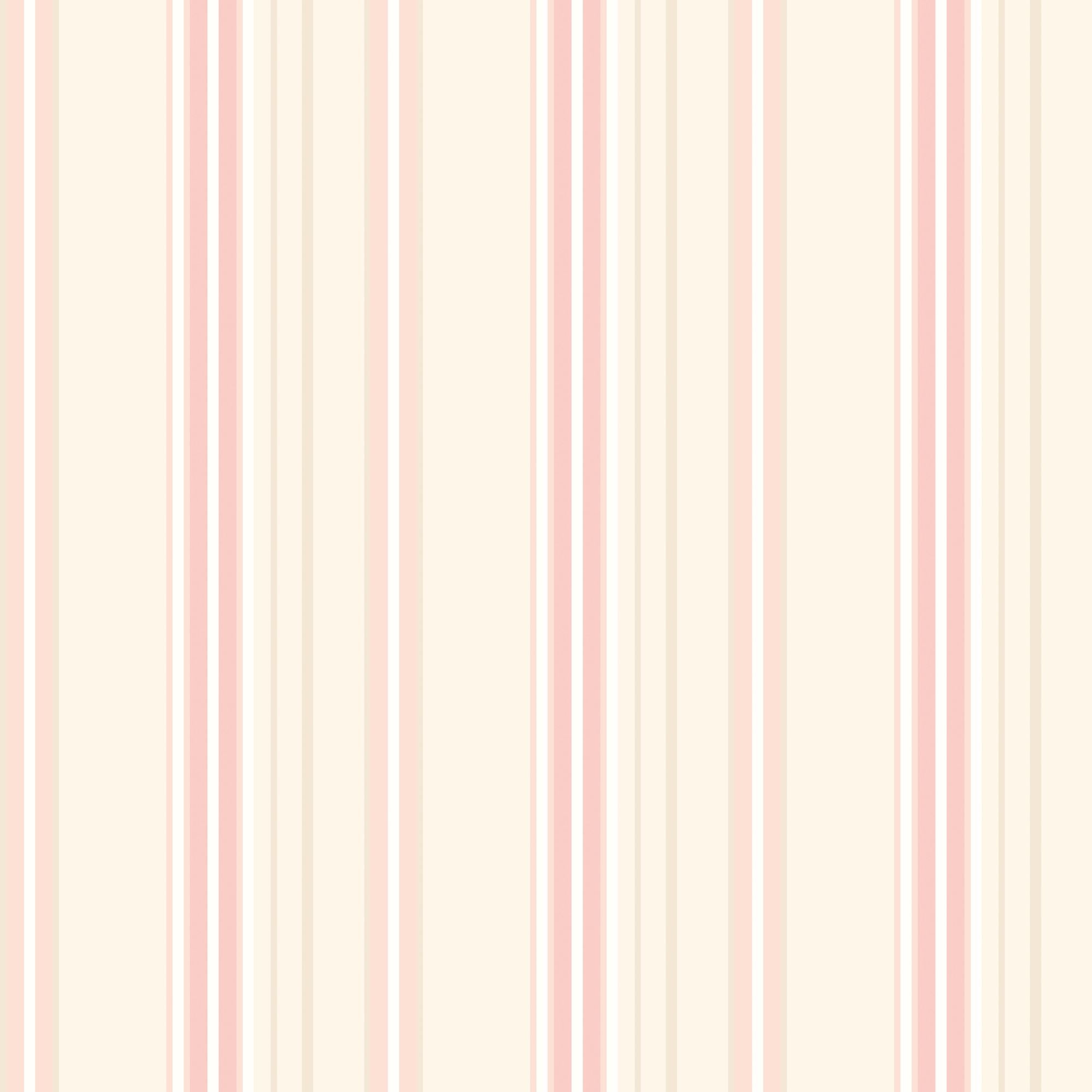 SIS50129W Ribbon Mix Stripe Blossom Wallpaper by Ohpopsi