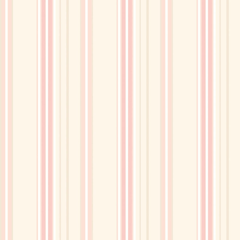SIS50129W Ribbon Mix Stripe Blossom Wallpaper by Ohpopsi