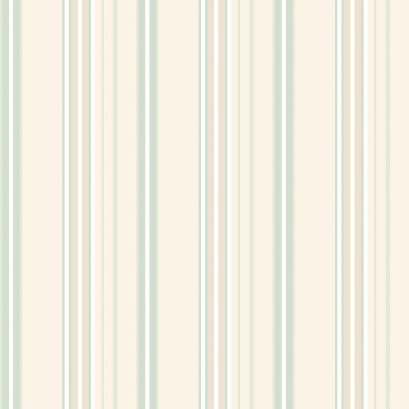 SIS50130W Ribbon Mix Stripe Mint Wallpaper by Ohpopsi