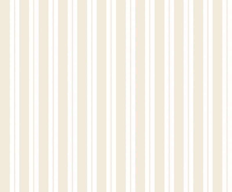 SIS50136W Wide Multi Stripe Oatmeal Wallpaper by Ohpopsi