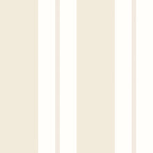 SIS50136W Wide Multi Stripe Oatmeal Wallpaper by Ohpopsi