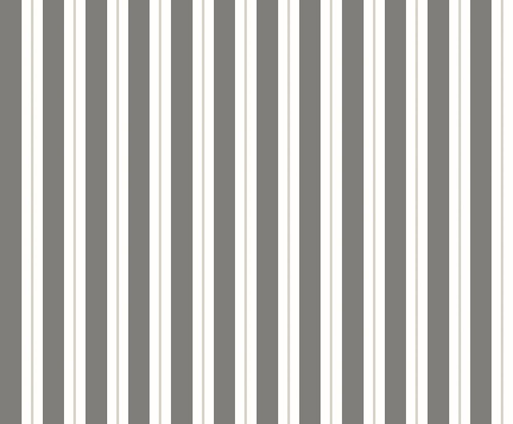 SIS50138W Wide Multi Stripe Charcoal Wallpaper by Ohpopsi