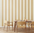 SIS50148W Wide Stripe Sand Wallpaper by Ohpopsi