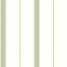 SIS50158W Thread Stripe Basil Wallpaper by Ohpopsi