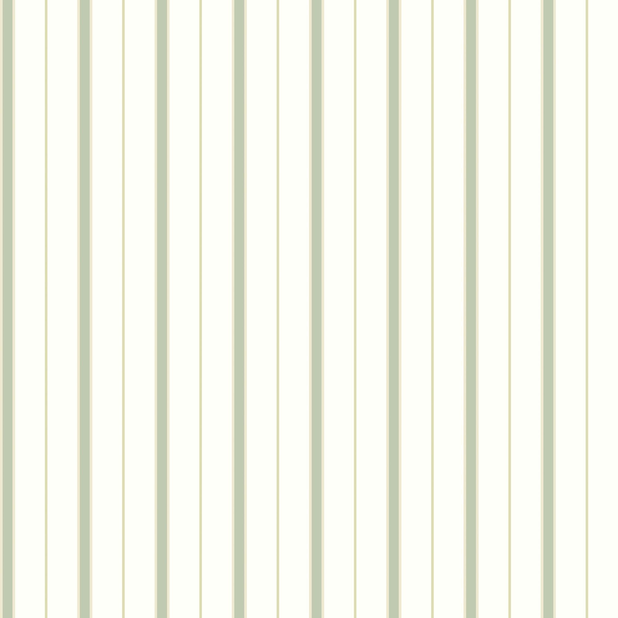 SIS50158W Thread Stripe Basil Wallpaper by Ohpopsi