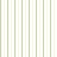 SIS50158W Thread Stripe Basil Wallpaper by Ohpopsi