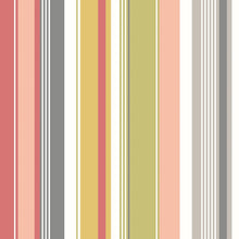 STR50101W Barcode Olive Mix Wallpaper by Ohpopsi
