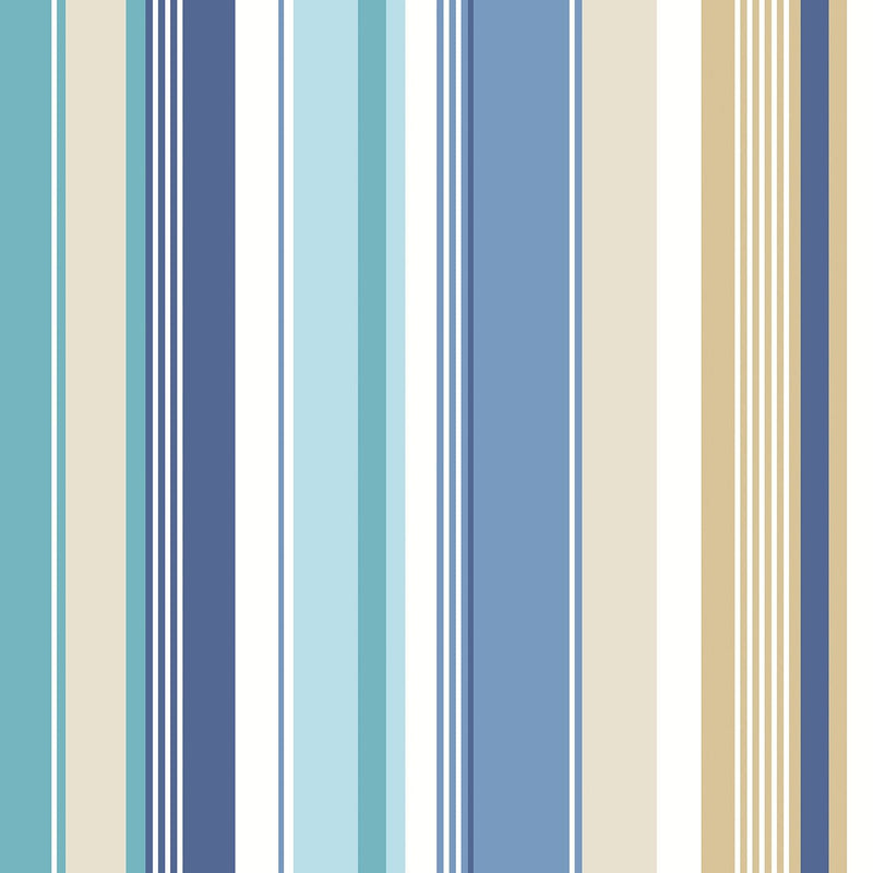 STR50107W Barcode Ocean Wallpaper by Ohpopsi