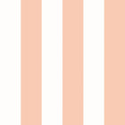 STR50114W Bloc Stripe Peach Puff Wallpaper by Ohpopsi