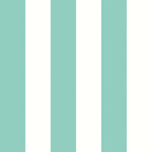 STR50116W Bloc Stripe Jade Wallpaper by Ohpopsi