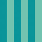 STR50117W Bloc Stripe Rich Teal Wallpaper by Ohpopsi
