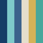 STR50119W Rainbow Bloc Cobalt Mix Wallpaper by Ohpopsi