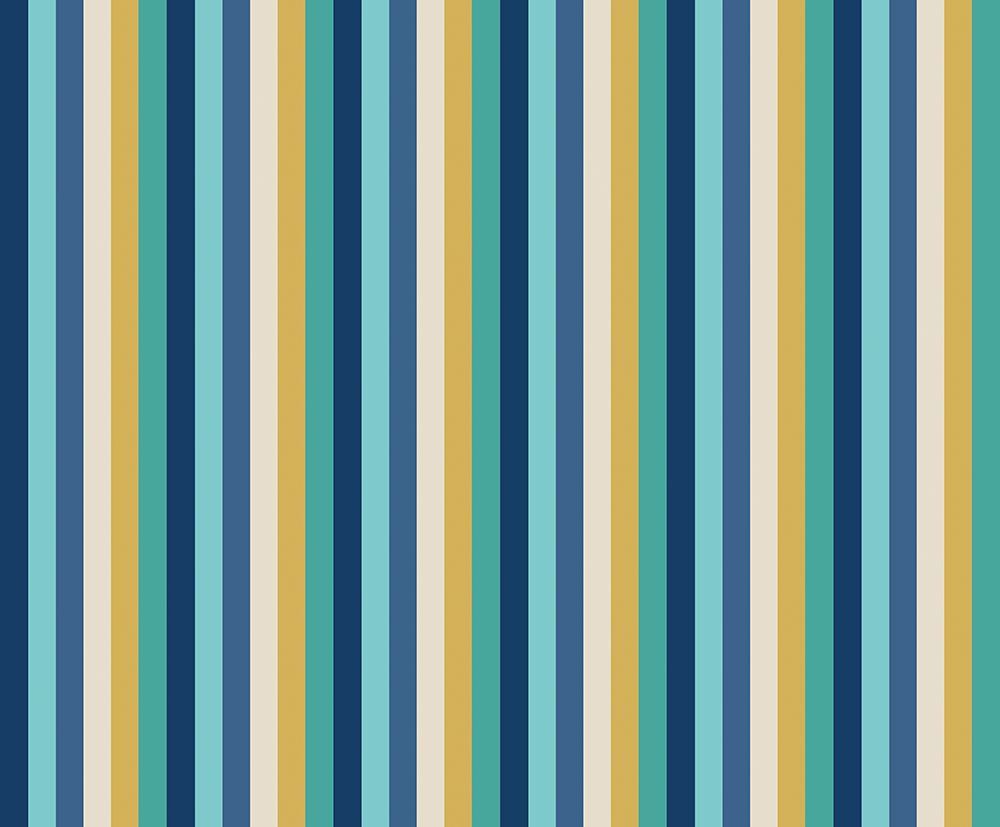 STR50119W Rainbow Bloc Cobalt Mix Wallpaper by Ohpopsi