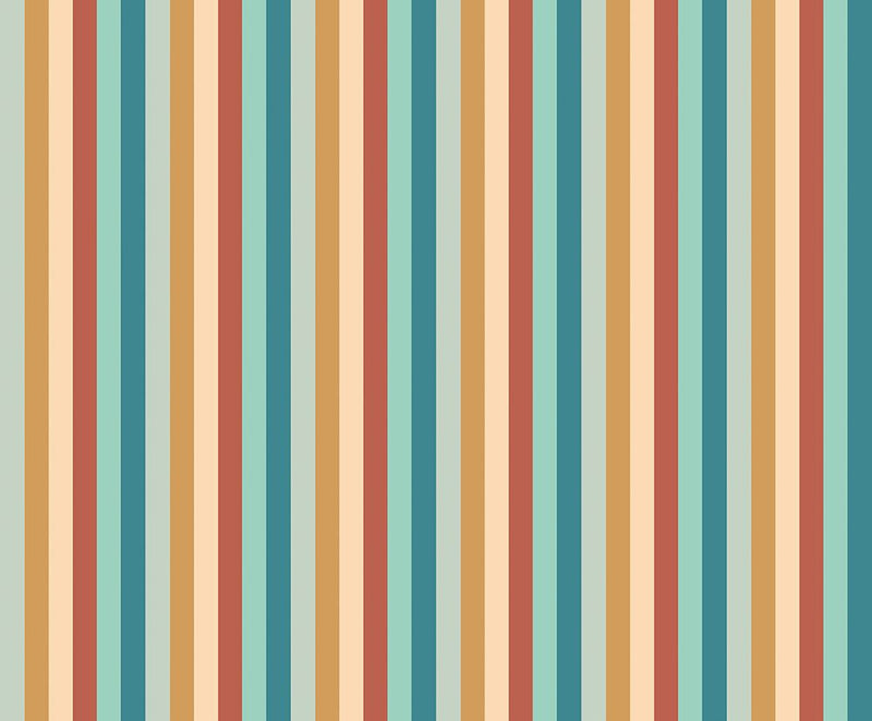 STR50121W Rainbow Bloc Teal Mix Wallpaper by Ohpopsi