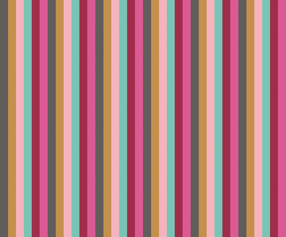STR50122W Rainbow Bloc Hot Magenta Wallpaper by Ohpopsi