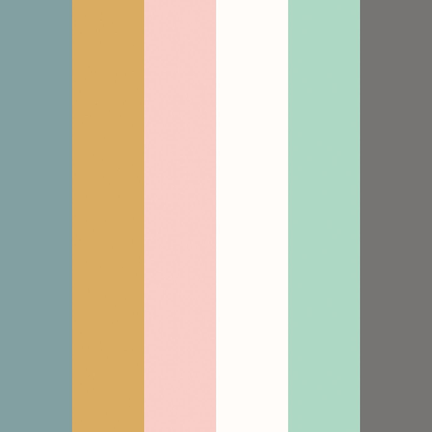 STR50123W Rainbow Bloc Carnival Pop Wallpaper by Ohpopsi