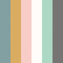 STR50123W Rainbow Bloc Carnival Pop Wallpaper by Ohpopsi