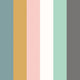 Rainbow Bloc Carnival Pop So Stripey Wallpaper by Ohpopsi