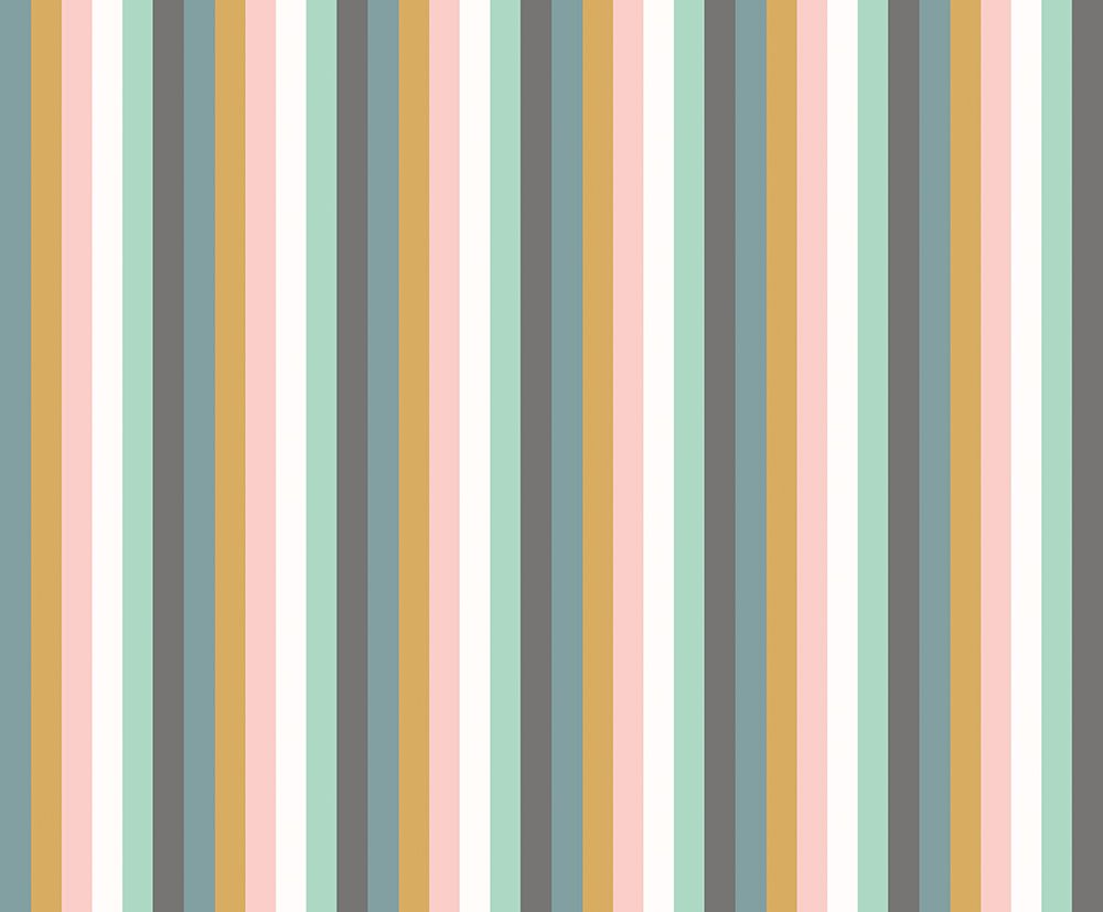 STR50123W Rainbow Bloc Carnival Pop Wallpaper by Ohpopsi
