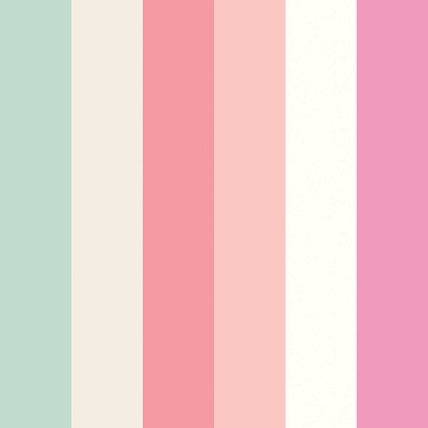 STR50124W Rainbow Bloc Bubblegum Twist Wallpaper by Ohpopsi