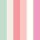 Rainbow Bloc Bubblegum Twist So Stripey Wallpaper by Ohpopsi