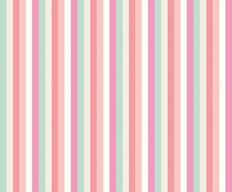 STR50124W Rainbow Bloc Bubblegum Twist Wallpaper by Ohpopsi
