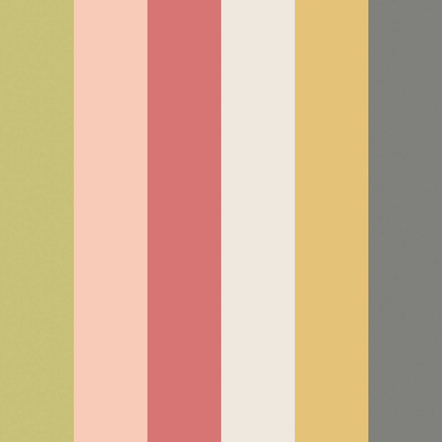 STR50128W Rainbow Bloc Cherry Twist Wallpaper by Ohpopsi
