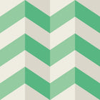 STR50130W Illusion Chevron Jade Twist Wallpaper by Ohpopsi
