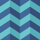 Illusion Chevron Cerulean Mix So Stripey Wallpaper by Ohpopsi