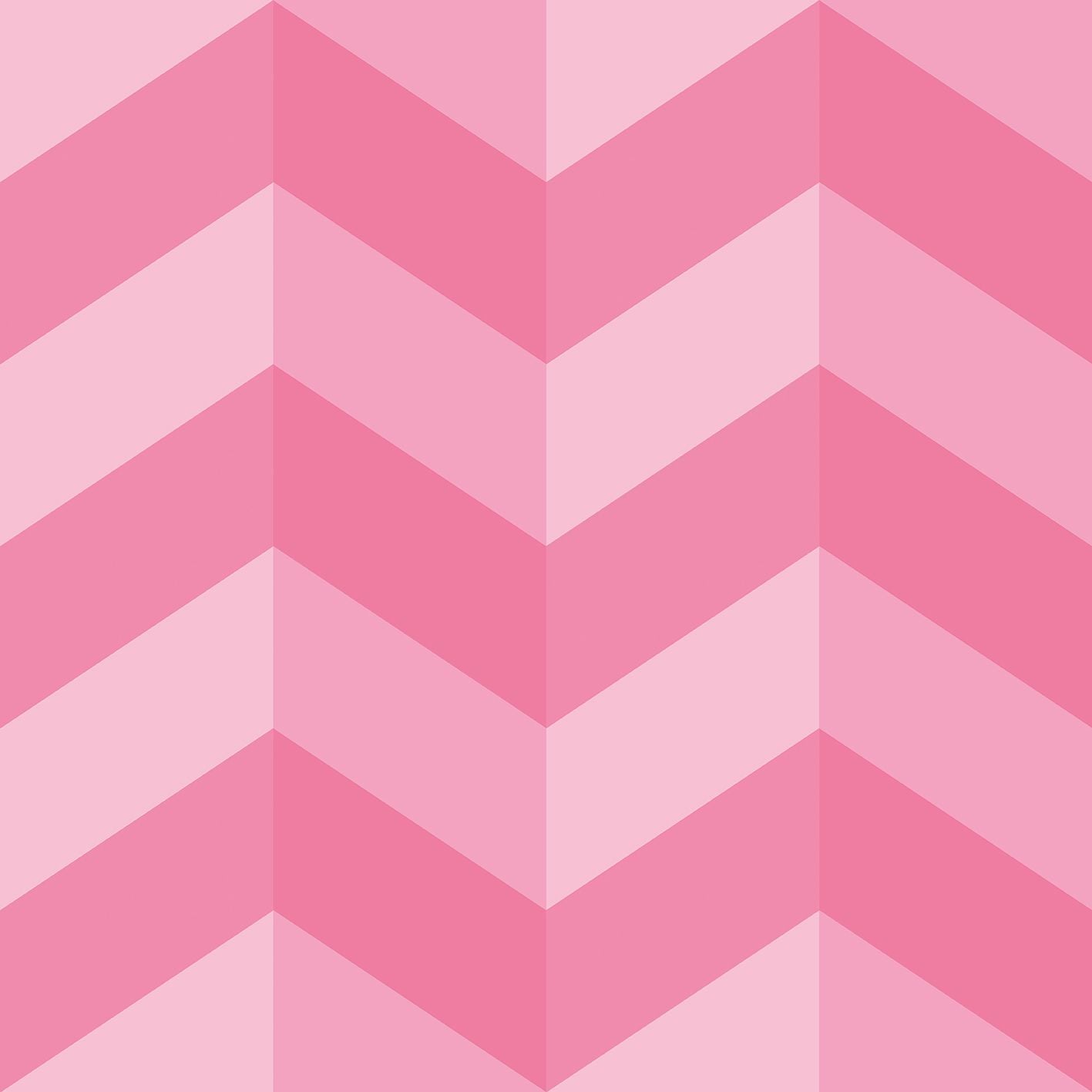 STR50132W Illusion Chevron Hot Fushcia Wallpaper by Ohpopsi